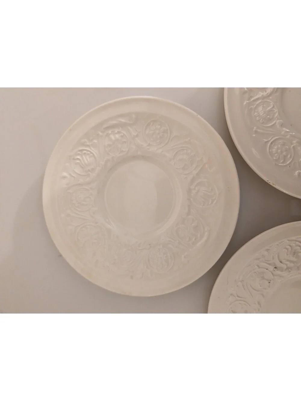 Vintage Wedgwood Patrician Saucers – Set of 3 – Made in England